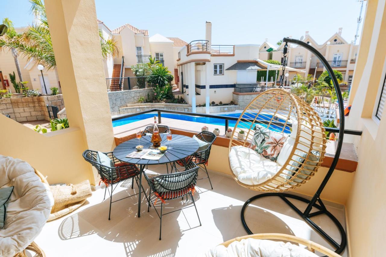 Amazing Renovated Pool View Apt, Aircon, 2 Min To Fanabe Beach Costa Adeje  ภายนอก รูปภาพ