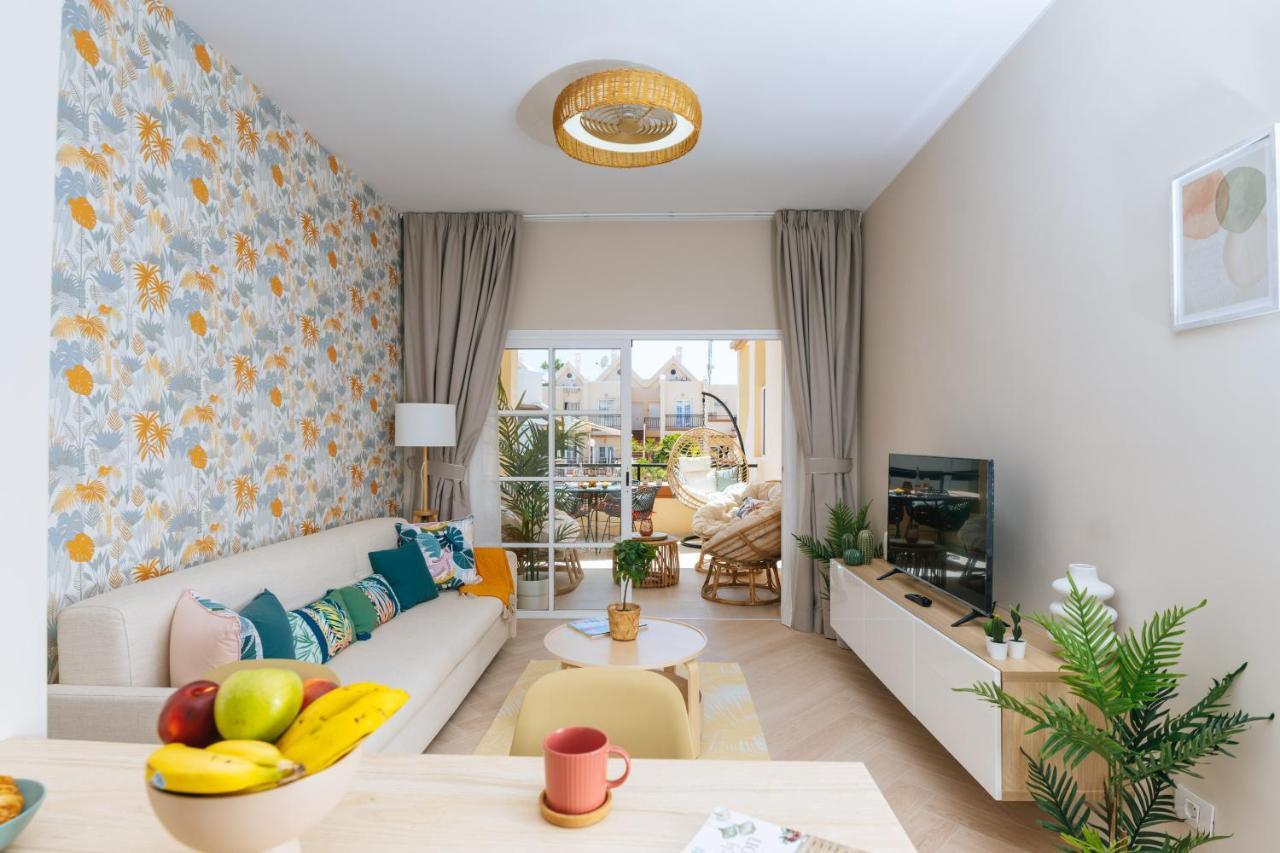Amazing Renovated Pool View Apt, Aircon, 2 Min To Fanabe Beach Costa Adeje  ภายนอก รูปภาพ