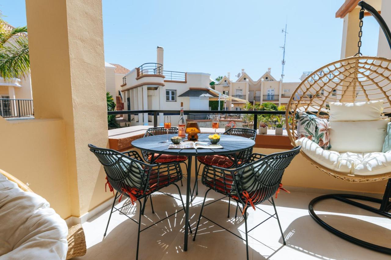 Amazing Renovated Pool View Apt, Aircon, 2 Min To Fanabe Beach Costa Adeje  ภายนอก รูปภาพ