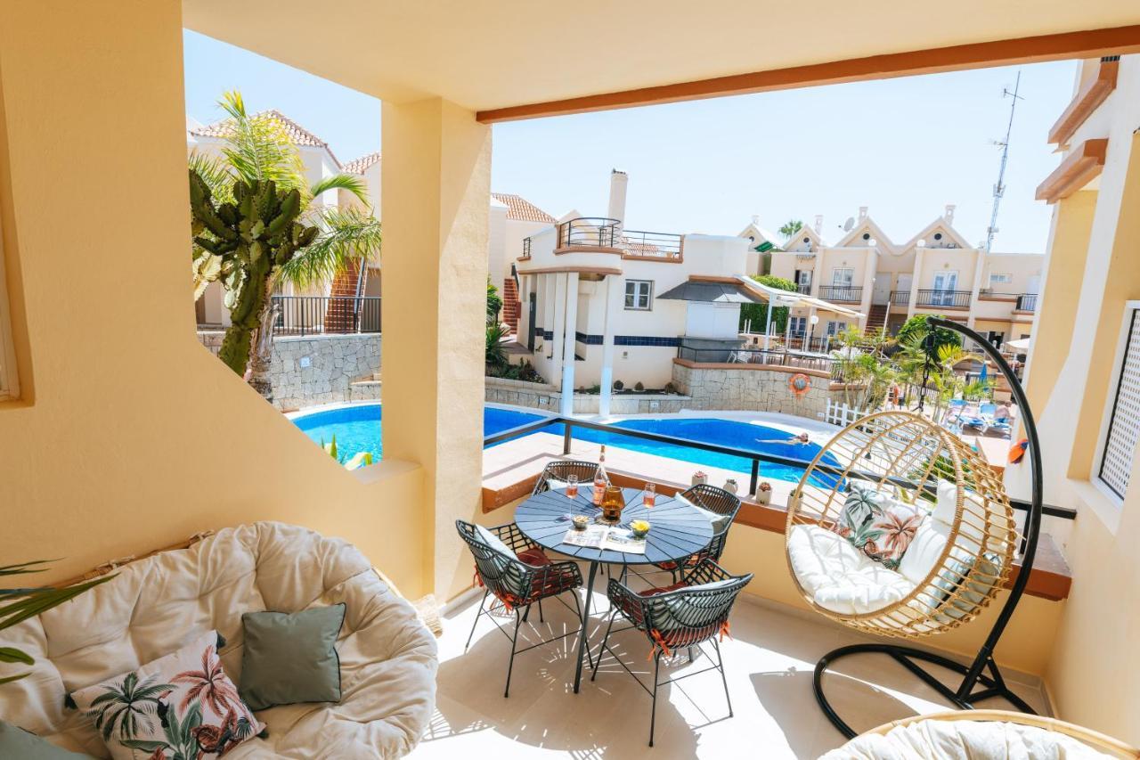 Amazing Renovated Pool View Apt, Aircon, 2 Min To Fanabe Beach Costa Adeje  ภายนอก รูปภาพ